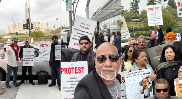 Adnan Shafiq, California Kashmir Demonstration