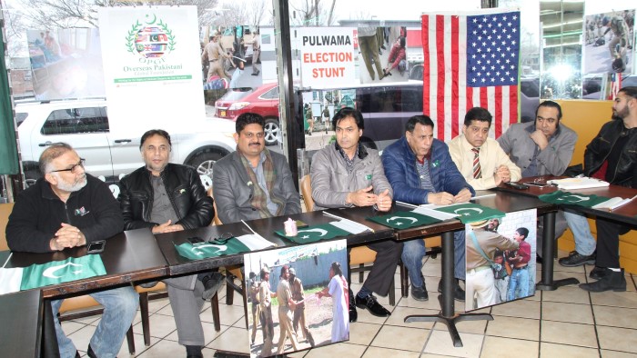 Pakistani community, Kashmir meeting